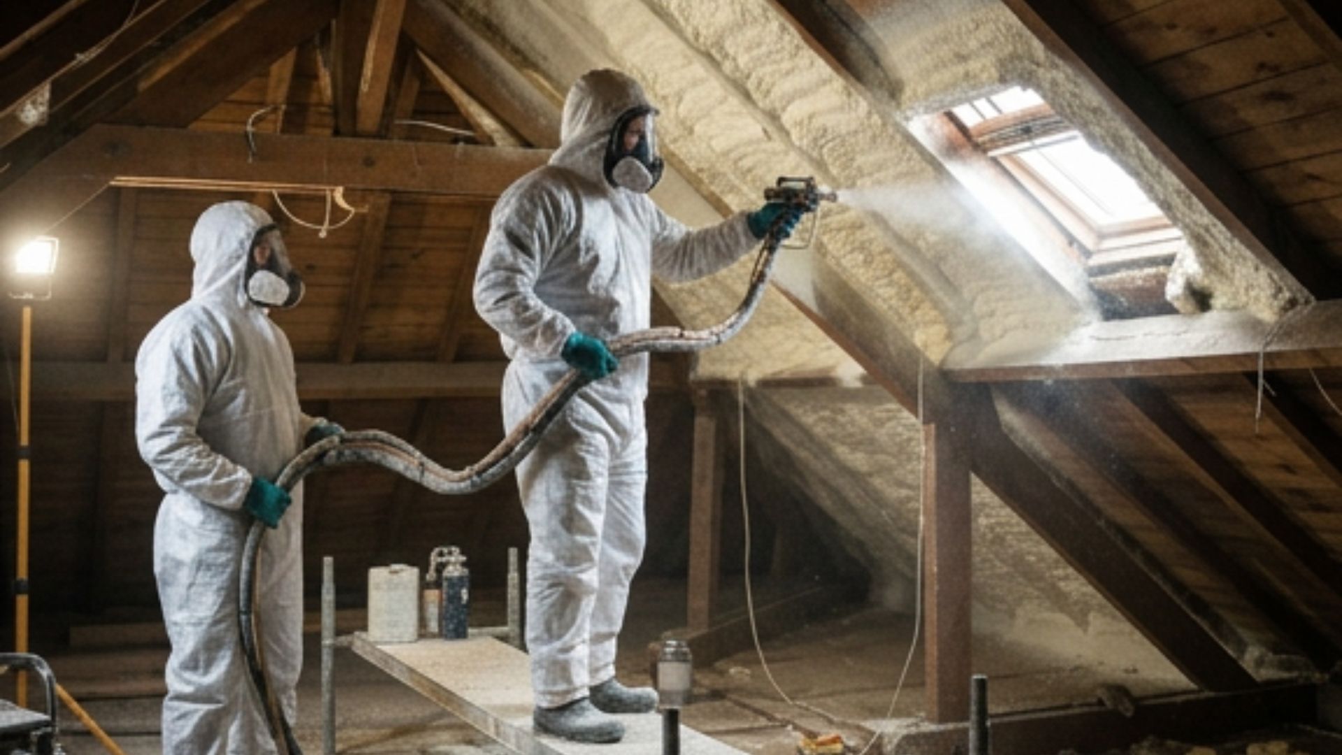 Mousse polyuréthane projetée et santé : précautions de pose et innocuité après séchage