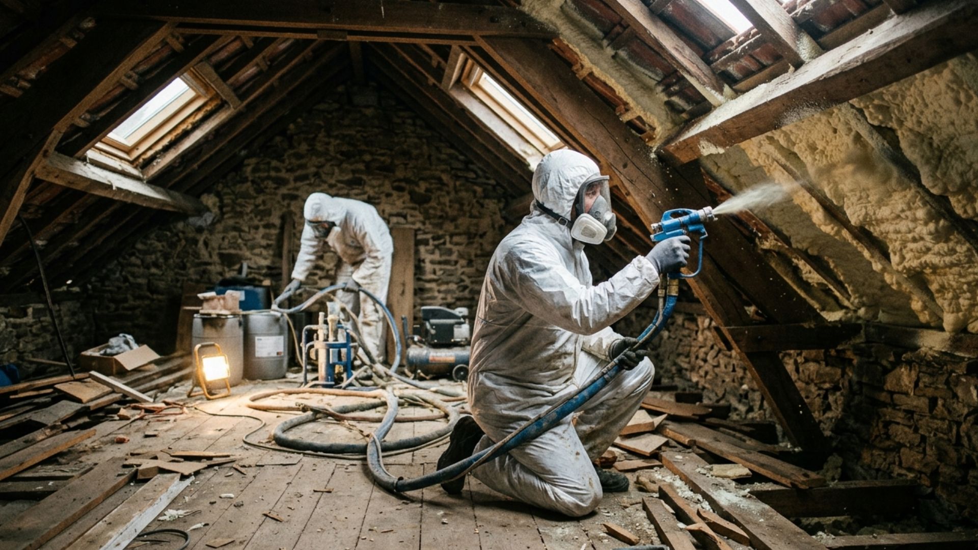 Les avantages de la mousse polyuréthane projetée